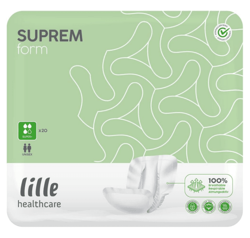 Lille Healthcare Lille Suprem Form Super Plus - 4 paquets de 20 protections