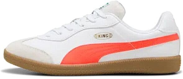 Puma Herren Hallenschuhe King 21 IT weiss   40 1/2 M