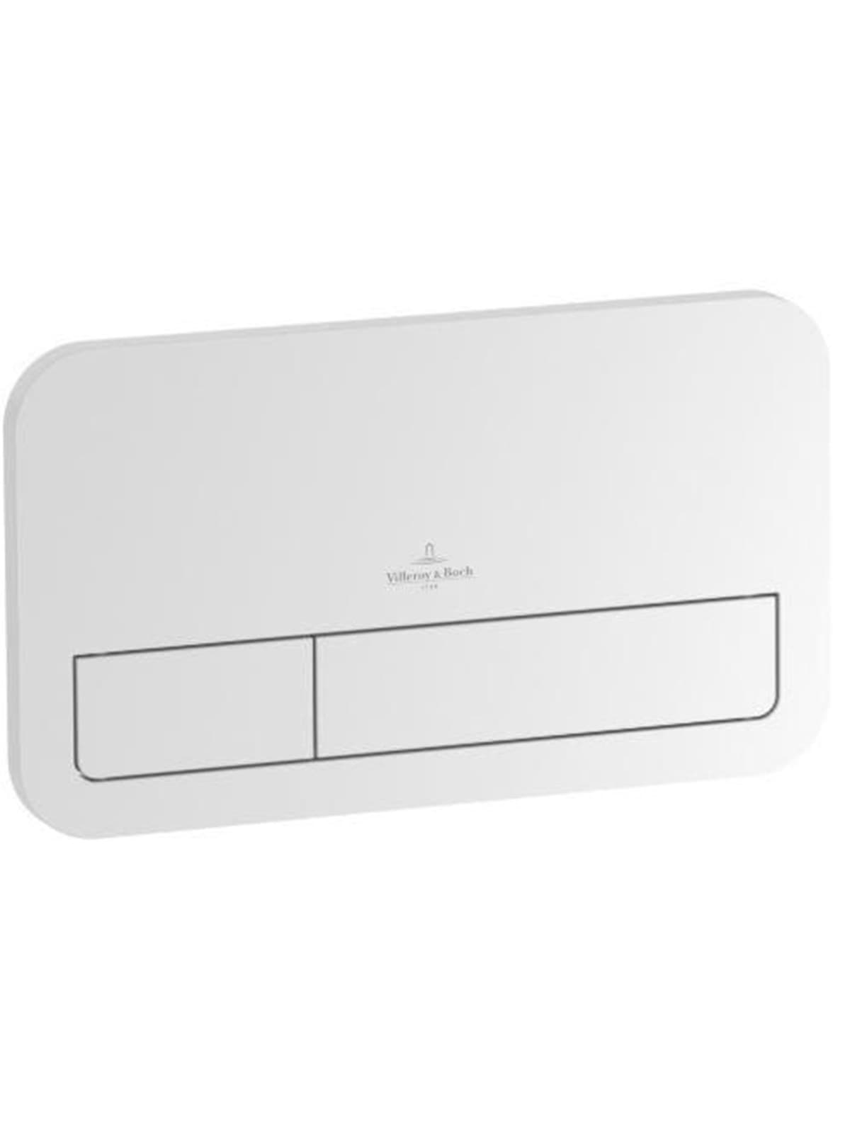 Villeroy & Boch Viconnect e200 flush plate dual white