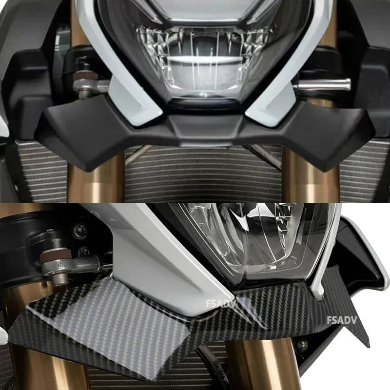 TUTU-MOTO For BMW S1000R 2021-2024 Wing Downforce Front Spoiler Naked Aerodynamic Winglet S 1000 R S1000 R M1000R 2023 2024