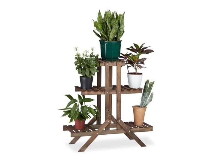 Relaxdays kit de 2 étagères à plantes