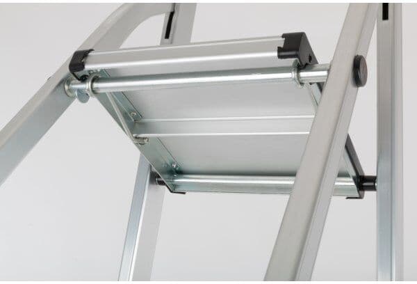 Lomax Trappestige 6 Trin, Aluminium, Højde 128 Cm