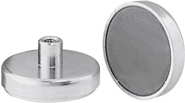 Aimant plat avec filetage intérieur, Ferrite,⌀: 10 mm ; nVent HOFFMAN (E860)