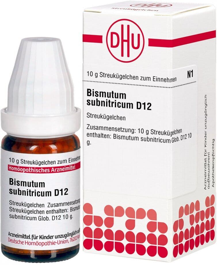 DHU Bismutum Subnitricum D12 Globuli 10g