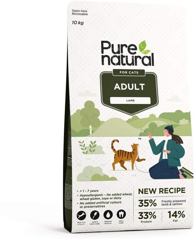 Purenatural Cat Adult Lamb Tørrfôr Til Katt
