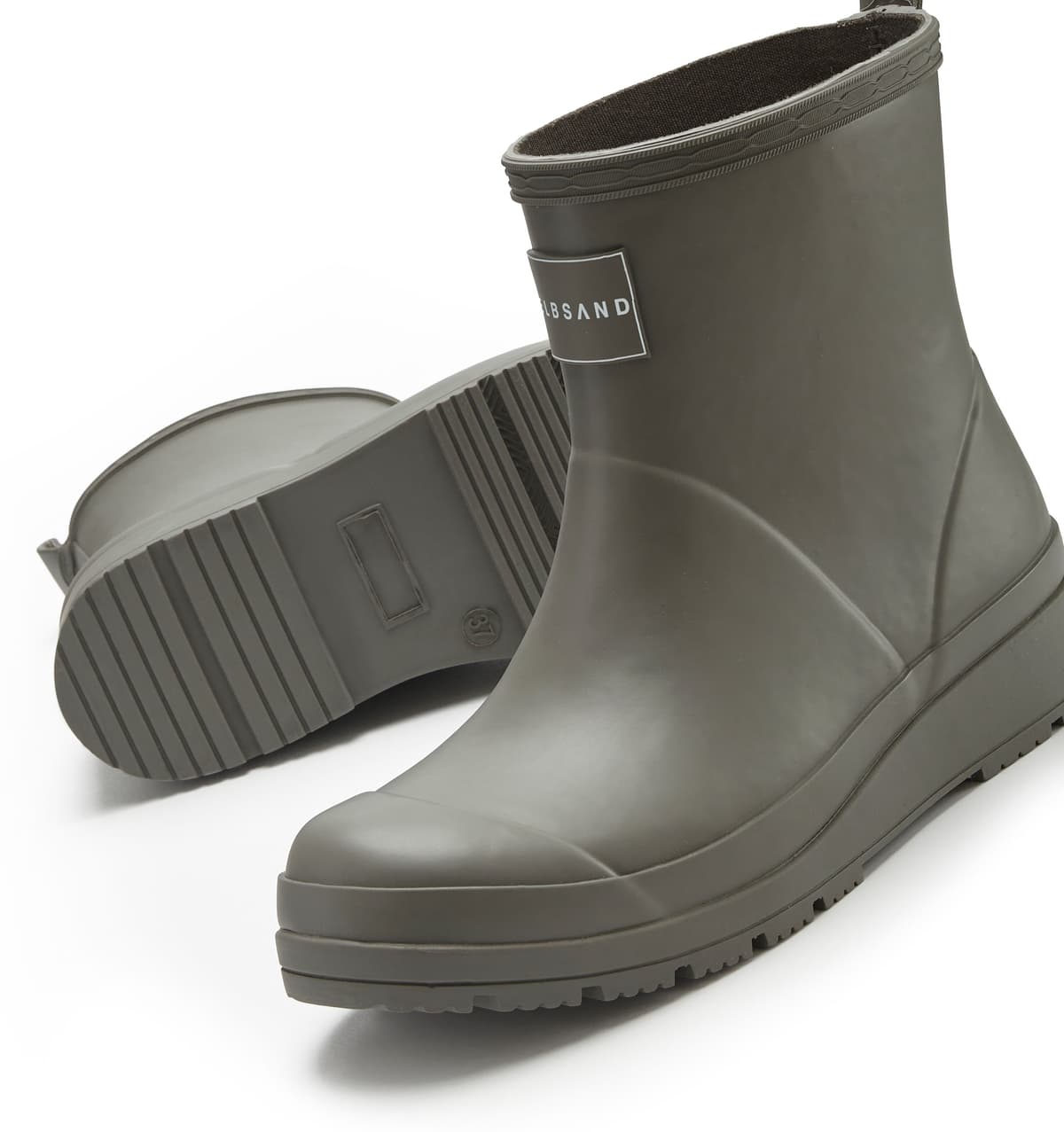 Gummistiefelette ELBSAND "Boots, Gummistiefel, Schlupfstiefel", Damen, Gr. 36, Textil, olivgrün, Obermaterial: 100% Synthetik. Decksohle: 100% Textilmaterial. Futter: 100% Textilmaterial. Laufsohle: 100% Synthetik, unifarben, Schuhe Gummistiefelette, aus 