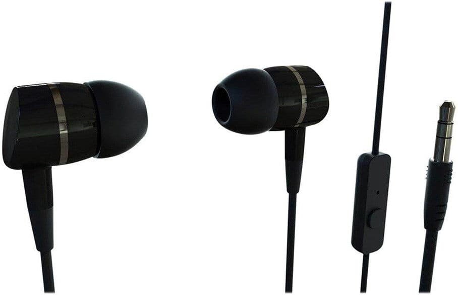 Vivanco In-Ear Høretelefoner m. 1.2m Ledning - 3.5mm Stik - Sort