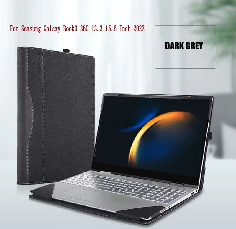 nauxlu Case For Samsung Galaxy Book3 360 13.3 15.6 Inch 2023  Laptop Sleeve Detachable  Cover Bag Protective Skin Stylus Gift