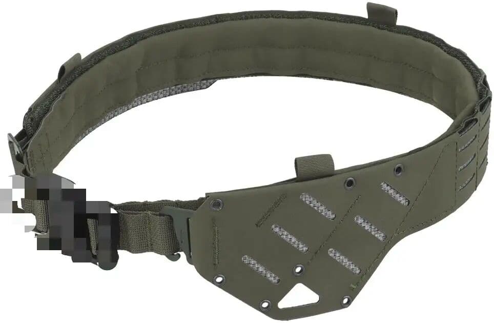 NONE ARC Belt 2-Piece Battle Belt System with Inner Liner Buckle Compatible with MOLLE System RTI Mount for Airsoft & Duty