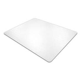 Bodenschutzmatte Floortex Valuemat, rechteckig, für Teppichböden, Stärke 2 mm, L 1200 x B 900 mm, Vinyl, transparent