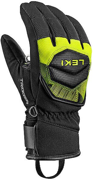 LEKI Kinder Skihandschuhe WCR CORE TR Junior schwarz   7 B