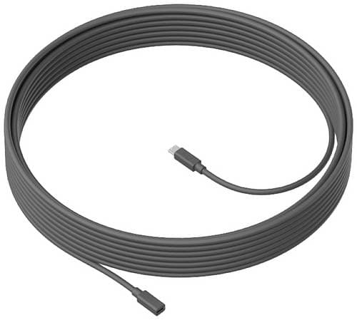 Logitech Meet Up Konferenzlautsprecher Kabel Schwarz