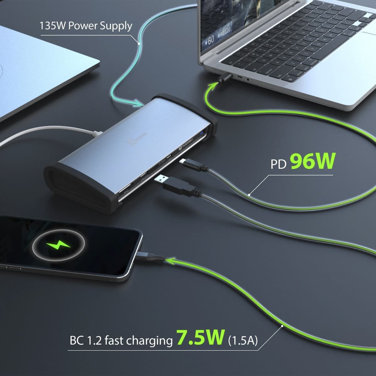 J5 8K THUNDERBOLT 4 DOCKING STATION - EU