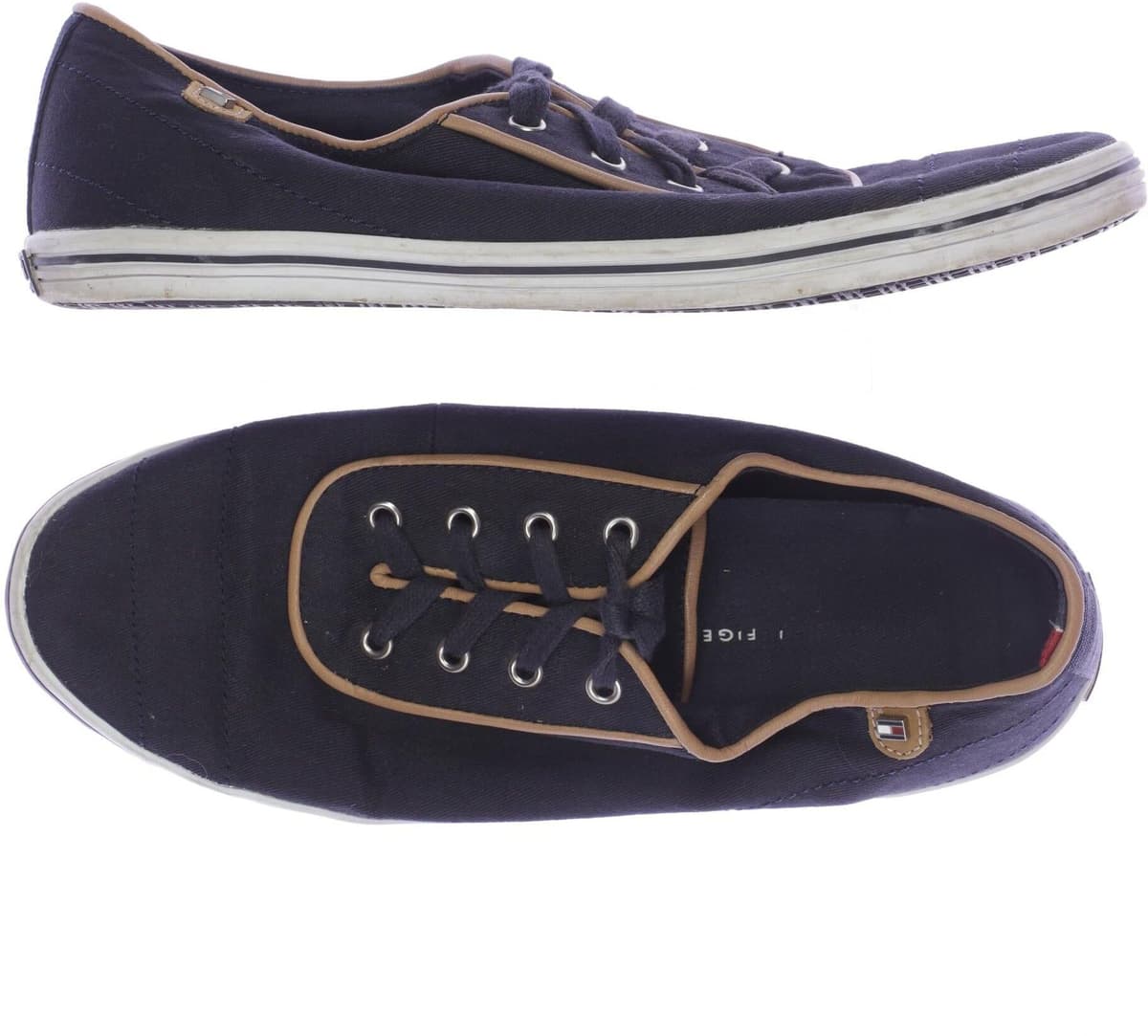 Tommy Hilfiger Damen Sneaker, Marineblau, Gr. EU 39, kein / Etikett - Second Hand