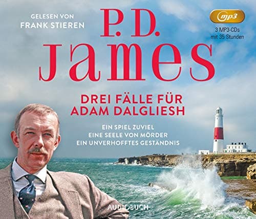 James, P. D. - Drei Fälle für Adam Dalgliesh: Ein Spiel zuviel, Eine Seele von Mörder, Ein unverhofftes Geständnis (ungekürzte Lesungen auf 3 MP3-CDs) - Preis vom 30.09.2026 09:01:18 h