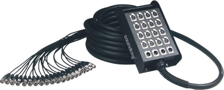 Soundking StageBox 16+4 canaux avec Multicore 20m