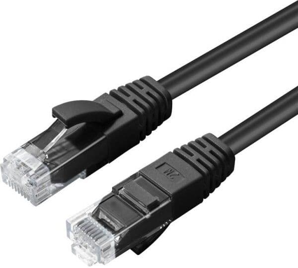 MicroConnect Cat6 Utp Netværk Kabel, 3m, Sort