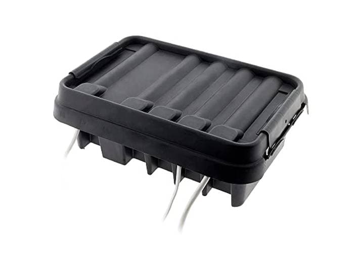 Boîtier de raccordement étanche IP55 - Noir - Zenitech