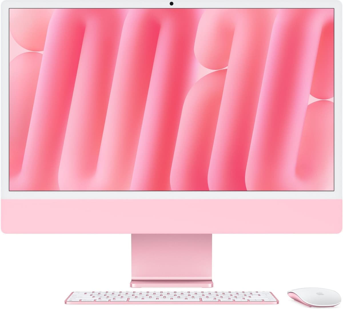 iMac 2024 M4 8 Core   24"   16 GB   256 GB SSD   rosa   Accesorios Apple   FR - Refurbished