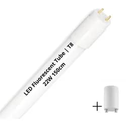 Lighto | LED-Leuchtstoffröhre | T8 | 22W | 150cm | ersetzt 58W Leuchtstoffröhre