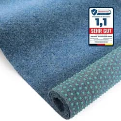 Rasenteppich GREEN - Blau - 4,00m x 4,00m