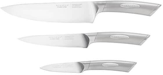 Scanpan Classic Steel 3 Piece Chefs Knife Set