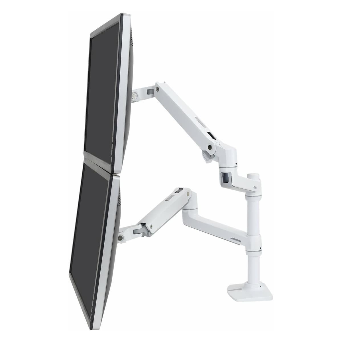 Ergotron LX Monitor Arm mit patentierter CF-Technologie (Tisch, 24", 9 kg) (45-492-216)