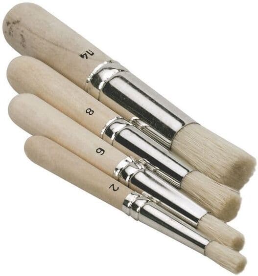 PLAYBOX Schablonpenselset 4/fp