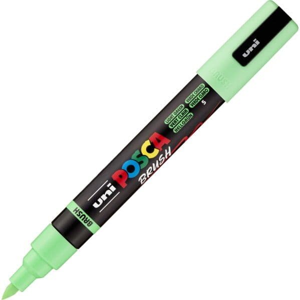 Posca Marker   Pc-5br   1-4 Mm   Light Green