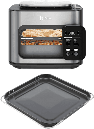 Pack Ninja Combi Multicuiseur, four et air fryer 12-en-1 avec casserole antiadhésive   SFP700CAS   par SharkNinja