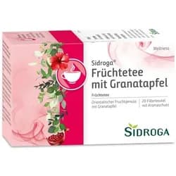 SIDROGA Wellness Früchtetee m.Granatapfel Filterb. 40 g