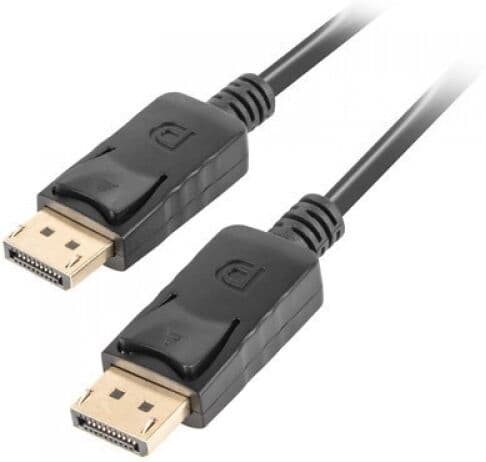Lanberg Cable DisplayPort male - DisplayPort male 0.5m Μαύρο (CA-DPDP-10CC-0005-BK)