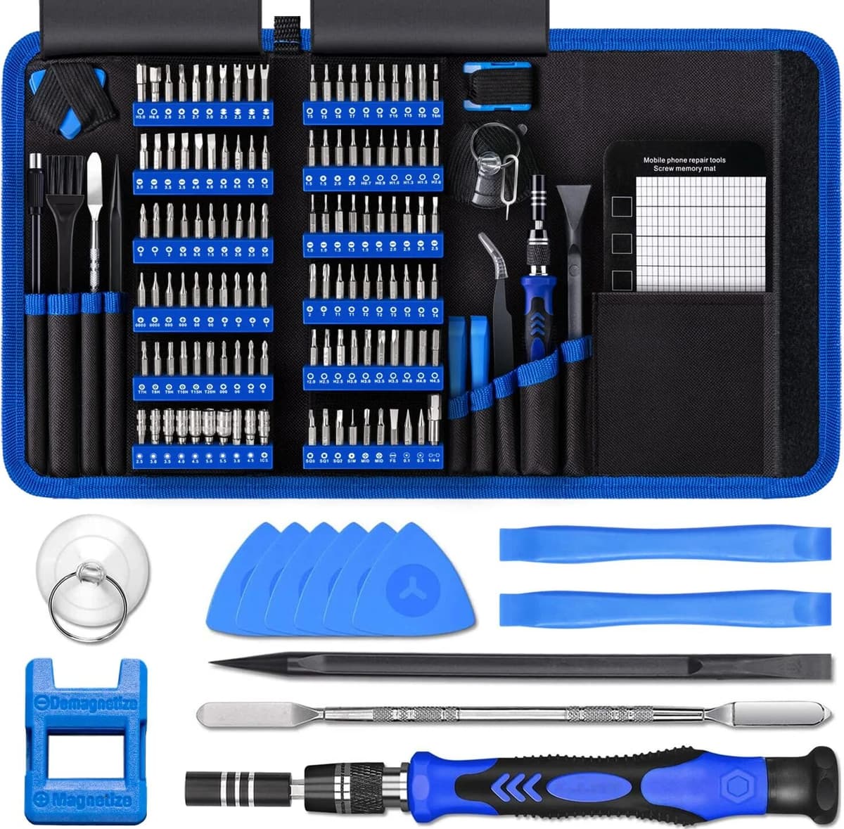 NONE Galacok 140 in 1 Computer Tool Kit for Repair Assembly Precision Screwdriver Set for Laptop iPhone MacBook PS4/5 Game Console