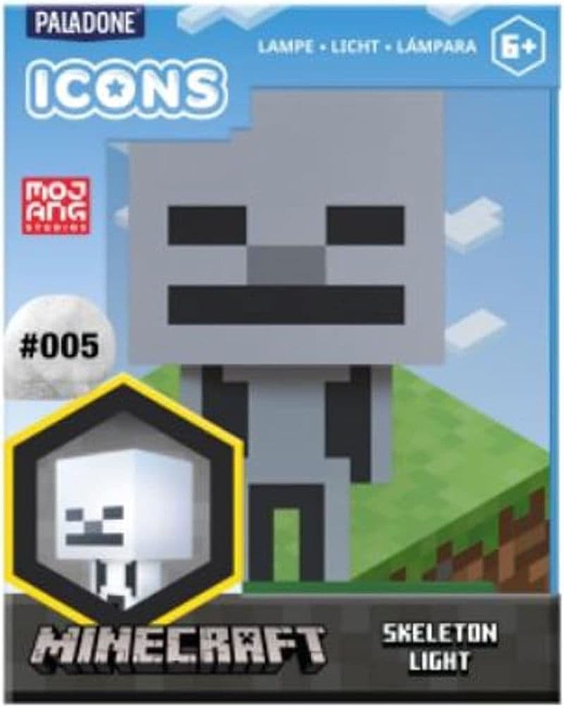 Paladone Minecraft - Skeleton Icon Light BDP (PP8999MCF)