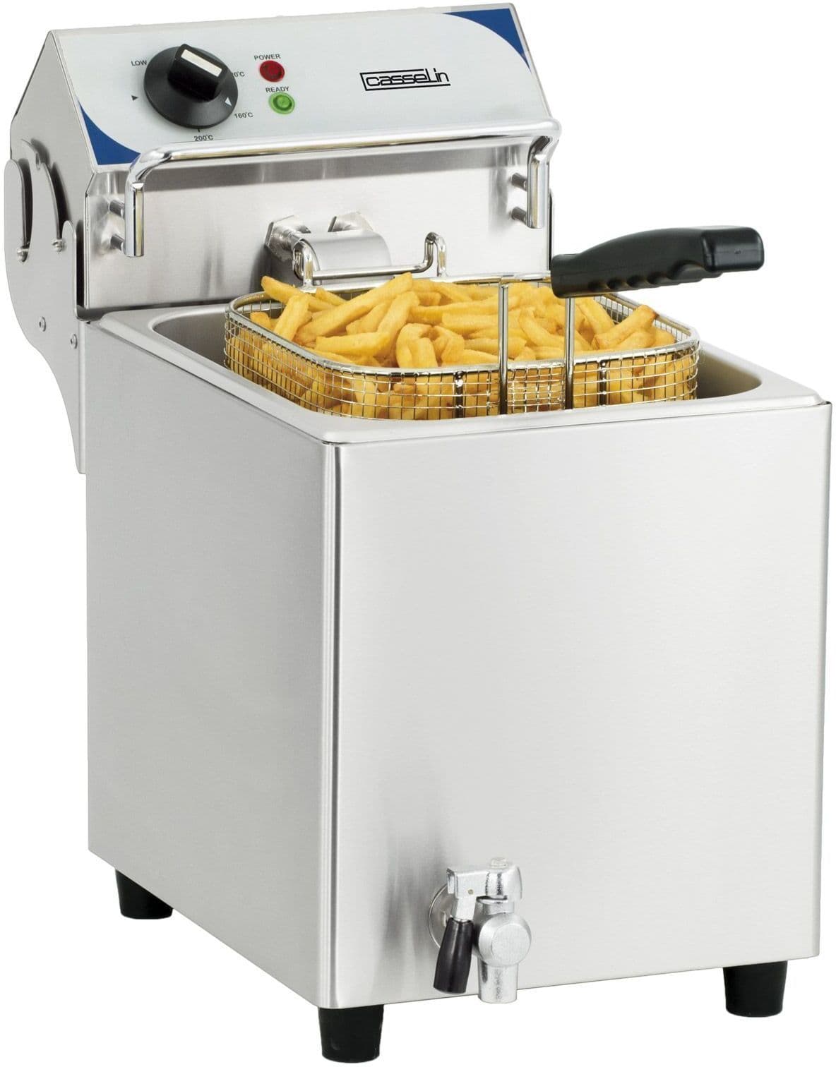 Casselin Friggitrice Elettrica con Scarico Olio 7 l