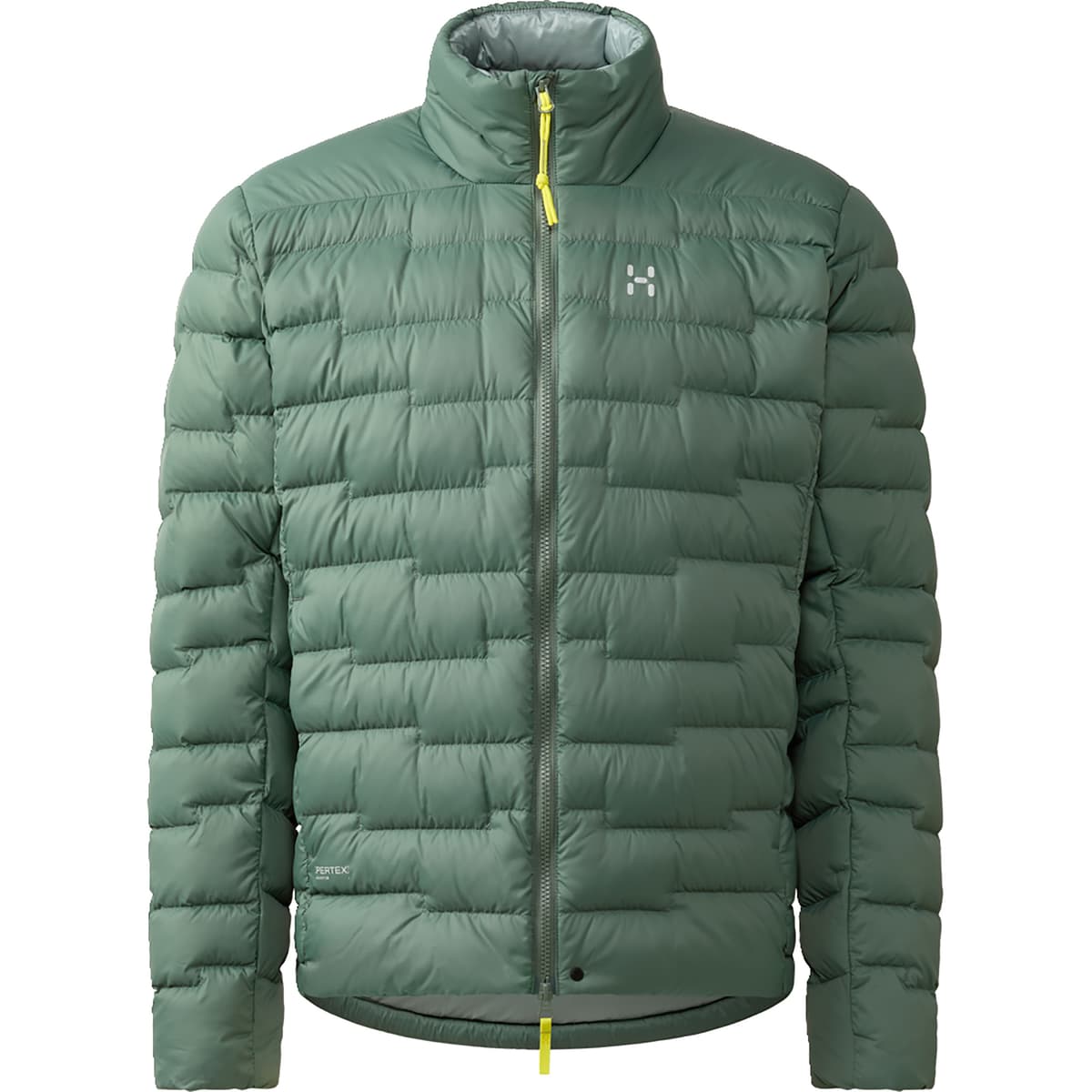Haglöfs Roc Flash Down Herren Kunstfaserjacke gruen Größe M Trekking Daune | Pertex