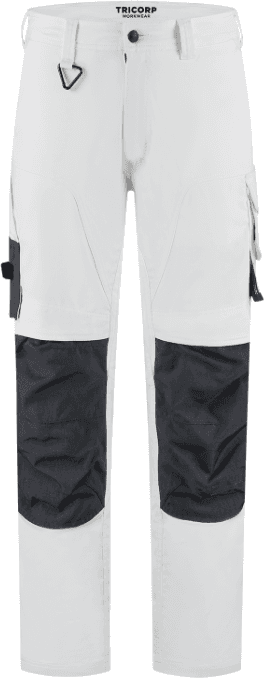 Tricorp 506105 2-Veis Stretch Unisex Arbeidsbukse Hvit 56