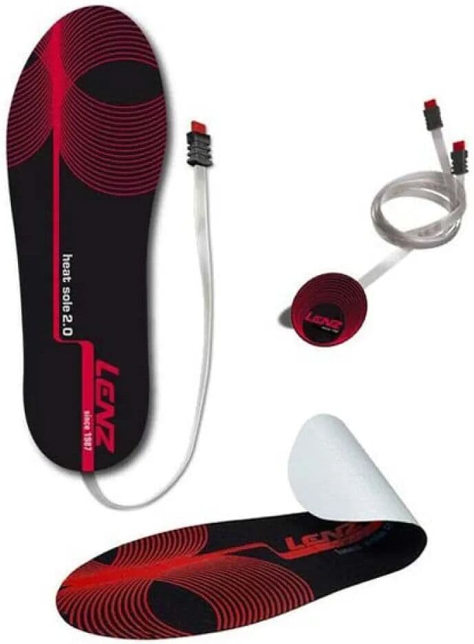 Lenz Plantillas Heat Sole 2.0 Cuttable / Grey / Red EU 35-48
