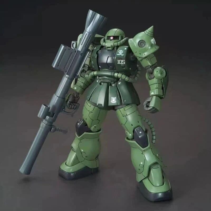 Bandai Brand  Spot GTO Zaku Hg 1/144 Mech assemblage model kit Action Figures Robot  Model Collection Gifts Toy