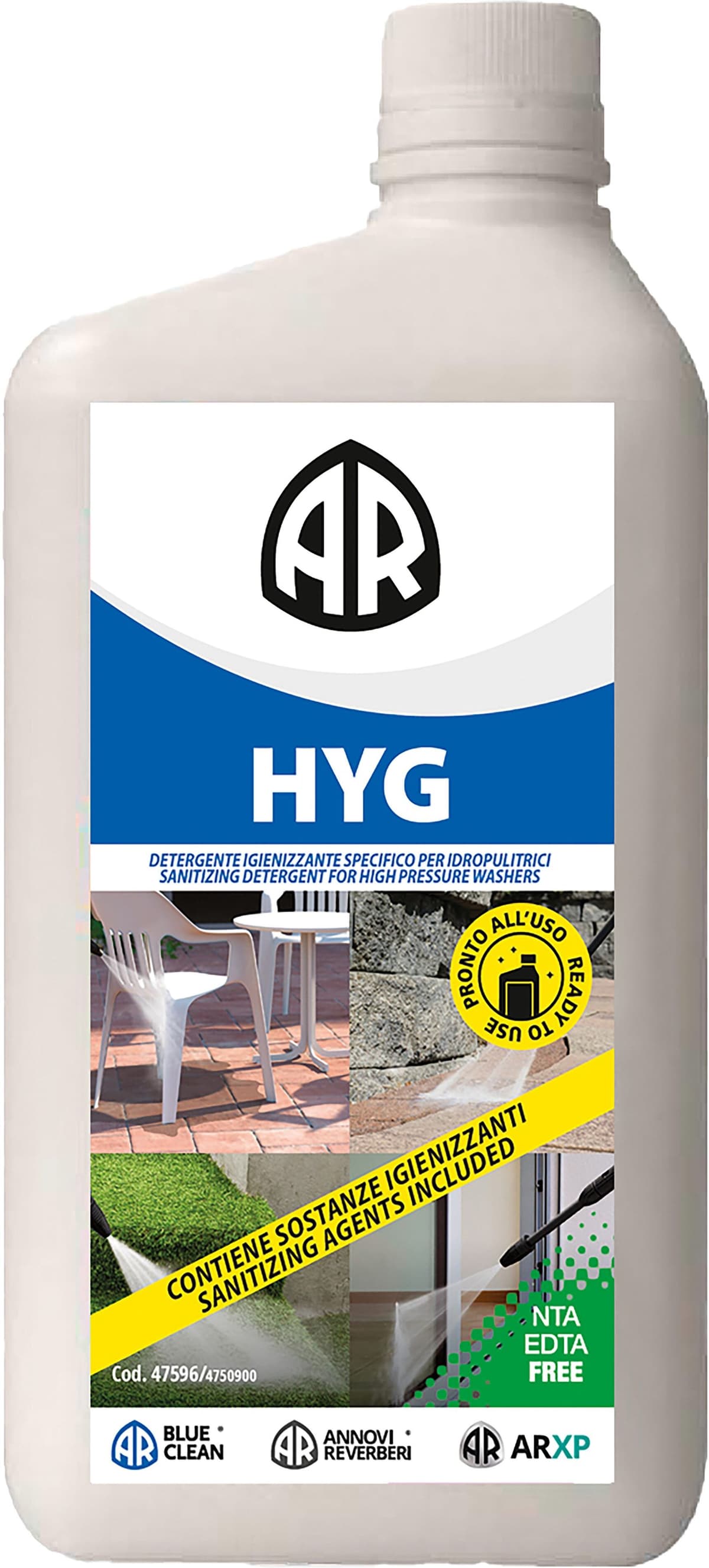 Annovi Reverberi DETERGENTE IDROPULITRICI IGIENIZZANTE HYG AR  1 l