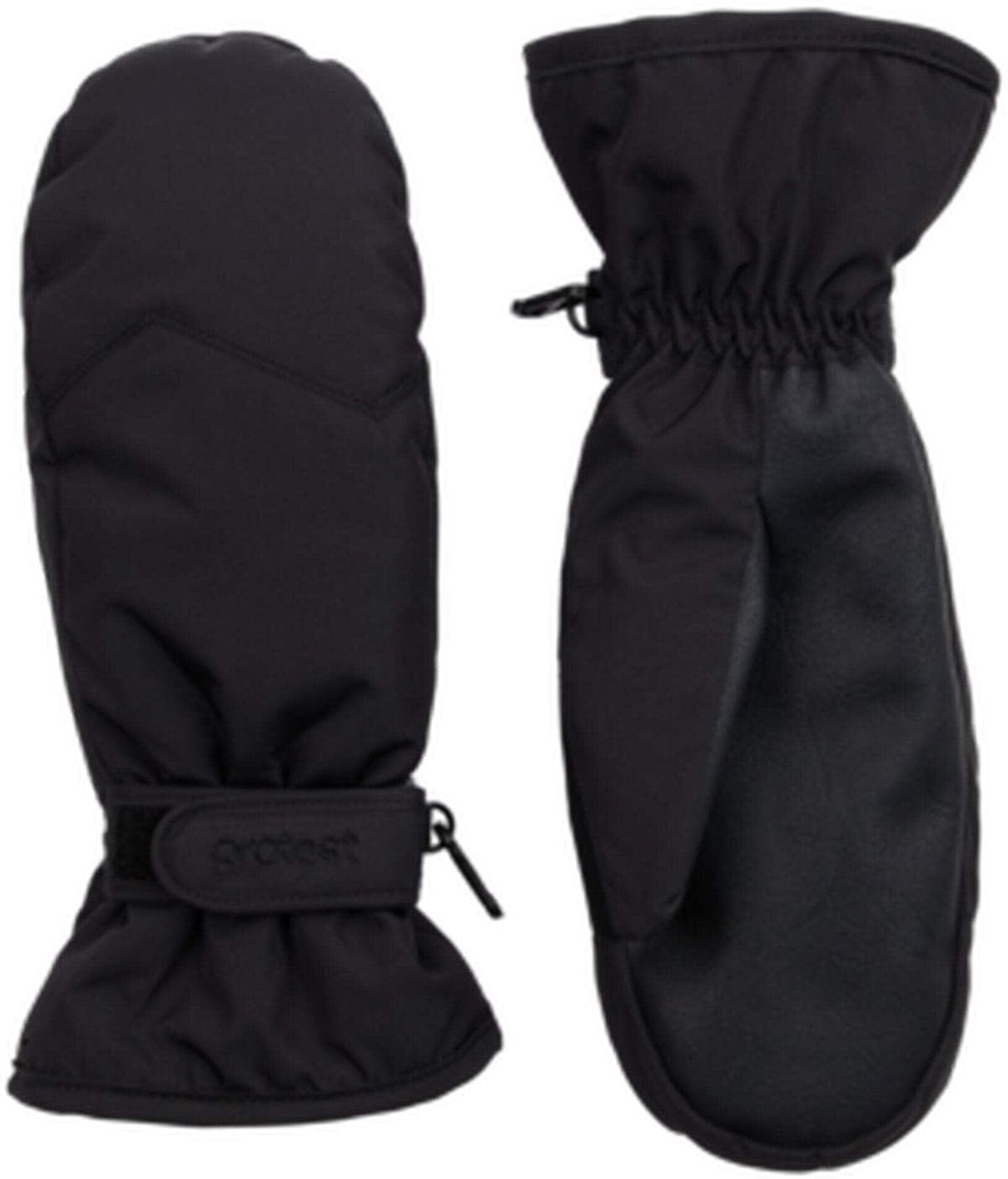 Skihandschuhe PROTEST "Handschuhe PRTDUCHESS", Damen, Gr. L, schwarz (true schwarz), Obermaterial: 100% Polyester PES., Handschuhe Skihandschuhe true schwarz L