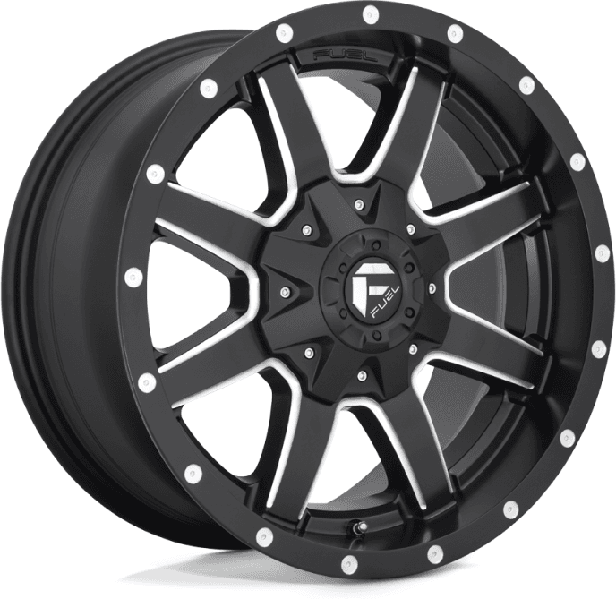 Fuel Off-Road Jantă de Aluminiu, FUEL D538 MAVERICK, 17x9.0, ET 1, 5x114.3 / 5x127, 78.1, Negru