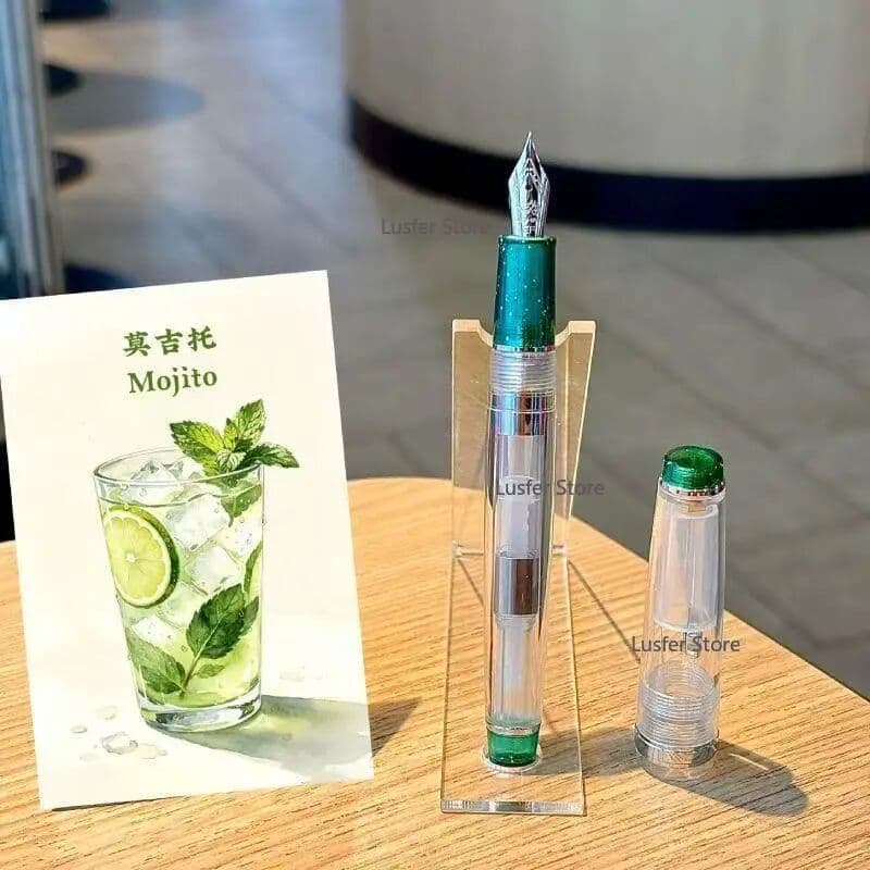 NONE JINHAO 82 Fountain Pen Limited Edition Nagasaki Castella Color with Cake Pattern Pen Nib EF F Office School Supplies Stationery