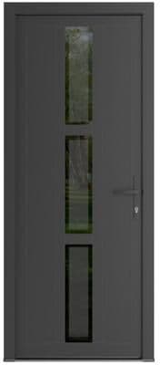 VDOMDOORS Manux 8112 Antracite Grey uPVC Exterior Door