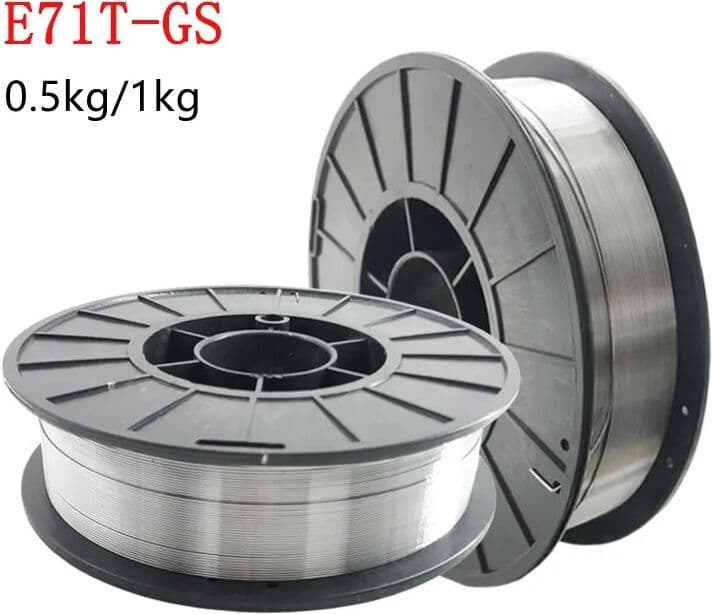 NONE 1KG E71T-GS Flux Cored Gasless Welding Wire No Gas or MIG Steel Welding Wire 0.8mm/1.0mm Self-shielded Welding Wire