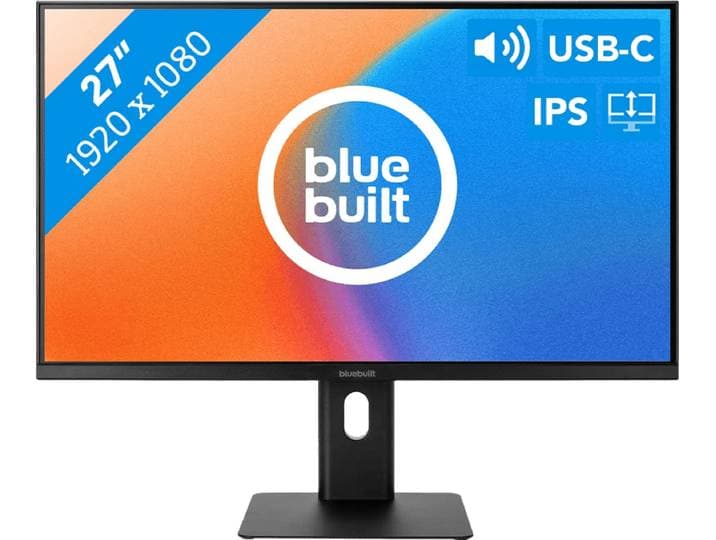 BlueBuilt 27 inch Full HD Monitor met USB C