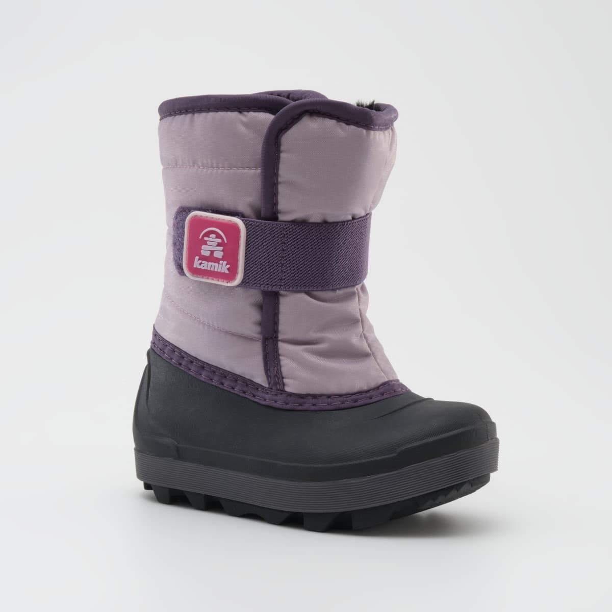 Winterstiefel KAMIK "SNOWBUG7", Jungen, Gr. 31, lila, Synthetik, Schuhe Winterstiefel, Snowboots, Winterboots, Winterschuhe, wasserdicht und gefüttert