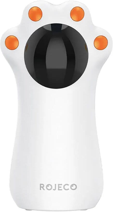 Rojeco Juguete Láser Interactivo Para Gatos White One Size