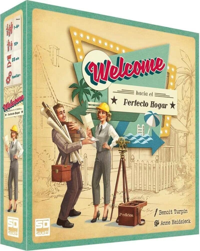 Sd Games Juego De Mesa Welcome Hacia El Perfecto Hogar Talla Única Unisex