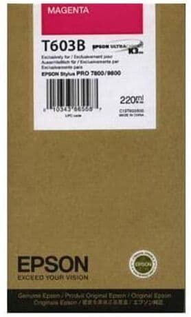 Epson T603B Cartucho de tinta magenta XL